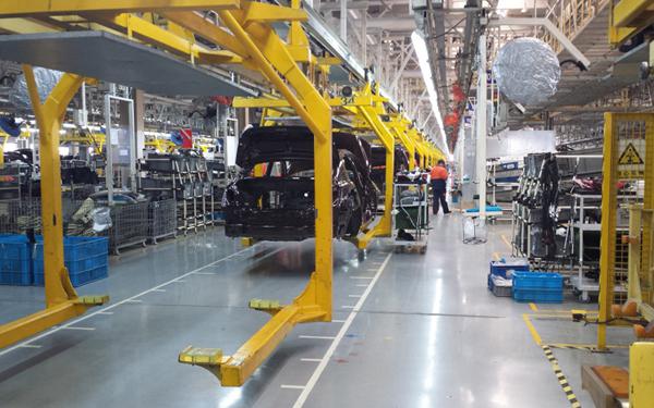 Línea de montaje final de automóvil