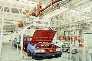 Línea de montaje final de automóvil