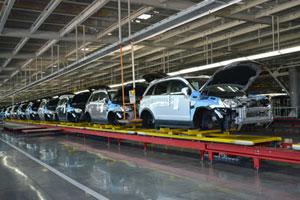 Línea de montaje final de automóvil